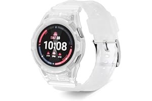 Yrzper Compatible for Samsung Galaxy Watch 7 6 5 4 44mm 40mm Band with Case, Shockproof Durable Rugged Protective Case with Silicone Replacement Watch Strap, Drop-proof Case for Men Women