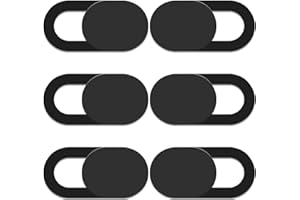 lululeague Webcam Abdeckung, Cover Kamera Laptop, 0.027 Ultra dünne Web Kamera Abdeckung für Computer Laptop, Smartphone, PC, Handyzubehör -Schutz Ihrer Privatsphäre Online (6 Stück)
