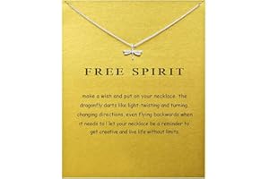 upeilxd Message Card Silver Compass Pendant Necklace Friendship Sun Good Luck Elephant Pendant Butterfly Chain Necklace for Women Girl Gift