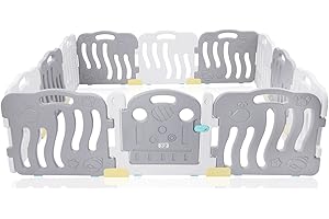 Baby Vivo Box Bambini Recinto Cancelletto Pieghevole Sicurezza Barriera Giochi Protezione - Milo