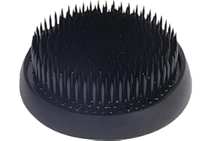 KACRILIDI 7cm Flower Frog Rana de Flores Acero Inoxidable, Rana Ikebana Kenzan Redonda, Arreglo Floral Flower Frog Pin Ikebana Kenzan, Fijo Herramienta Arreglo Floral Pin Hodler para la Decoración