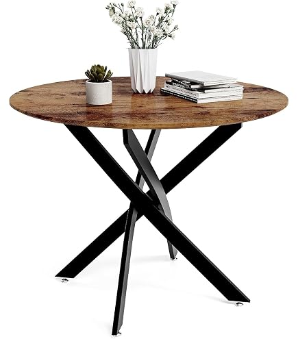 Tectake® Industrial Tisch Rund Kleiner Küchentisc Produktbild-Vorschau 11