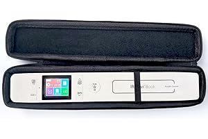 Étui Rigide pour scanners de Poche Portables regle Scanner IRIScan Book Version 3, 5, 5 WiFi, IRIScan 7, et Compatible Scanner de Documents Portable iScan, Houkiper, AOZBZ, Mumbyn