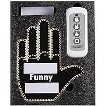 Luce A Gestione Con Dito Medio Per Auto - Telecomando, Adesivo Per Parabrezza, Gadget Divertente - Foto 7