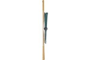 Leborgne, Pioche de Terrassier 2,0 kg, Douille Ronde en Acier Forgé et Trempé avec Manche en Bois, Outil de Jardinage Idéal pour Creuser et Aménager le Sol, Résistant et Durable