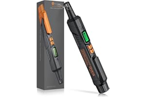 Neoteck Gas Leak Detector Natural Gas Detector with Audible & Visual Alarm, Portable Gas Sniffer to Locate Combustible Gas Leak Sources Like Methane, Propane for Home-Black