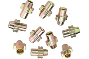 RETAAJ 10Pc Replacement C Blade for Locking Wheel Nut Removal Remover Tool Kit Compatible with Virtually Most Wheel Nut Universal Rim Lock Tool Blade Set