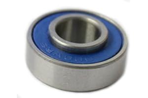 CQ Roulement à billes 698 2RS MAX-E / 698 LLU MAX-E ABEC3 - 8 x 19 x 6/7,5 mm - Anneau intérieur allongé (unilatéral) - Roulements à billes