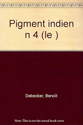 Download Le Pigment Indien PDF