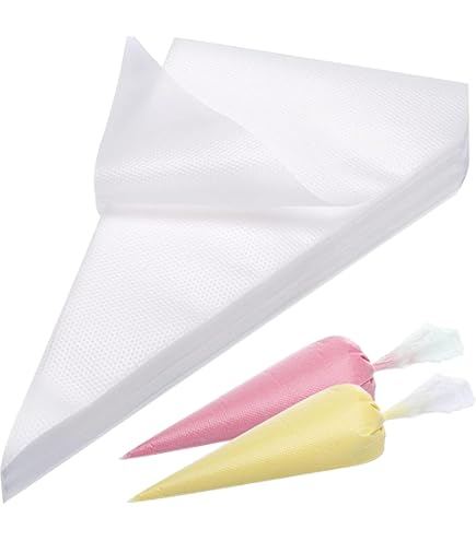 Kit Poche à Douille Pâtisserie - 100 Sacs + 6 Douilles Inox + Adaptateur - Pour Gâteaux Et Cupcakes