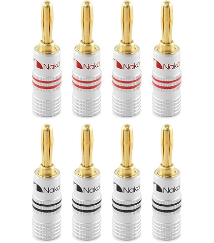 Bananenstecker Set 20 Stück - 2mm Steckverbinder Für Audio & Messgeräte