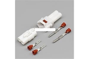 EVURU 5/10 / 20 set 6180-2181 6187-2171 Sumitomo MT090 2. Pin maschio femmina automobilistico connettore impermeabile tappo auto plug moto (Color : Male Female Set, Size : 5SETS_2P)