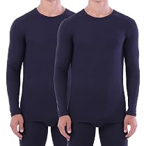 Ensemble Sous-vêtements Thermiques COSHAL® Homme - Haut Manches Longues + Pantalon - Hiver