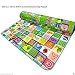 Plastic Baby Playpen / Large Babies Playpen 180cm (8-Sides) / Includes Soft Foam Colourful Reversible Nonslip Playmat