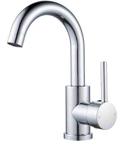 Rubinetto Lavabo Monocomando Oro - Con Scarico Pop-Up E Design Moderno - Foto 8