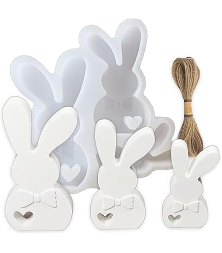 Stampo In Silicone 3D A Forma Di Coniglietto Pasquale Per Torte E Cupcake