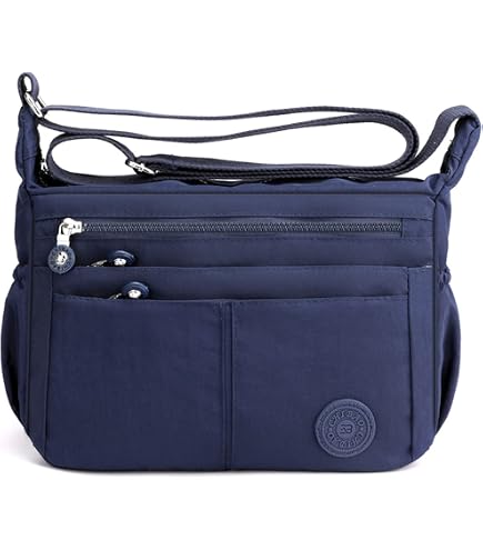 Borsa A Tracolla Grande MFH In Tela Cotone | Stile Militare Con Scomparti E Ganci | Dimensioni 35x26x10 Cm | Colore Mimetico