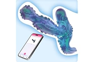 Vibrador anal masculino Oziral con rotación de 360°, estimulación prostática, masaje masculino, control por app, 9 modos de vibración. Plug anal unisex, juguete sexual masculino.