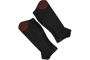 2st Häst Ridning Halvt Chaps, Läder Hästar Leggings Benskyddsskydd för Vuxna