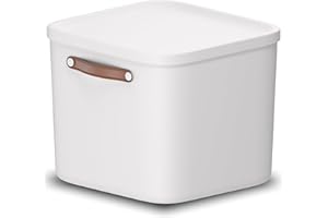 Rotho Maloja Storage box 40 l, Plastic (PP recycled), 40 (39.5 x 38.0 x 34.0 cm)