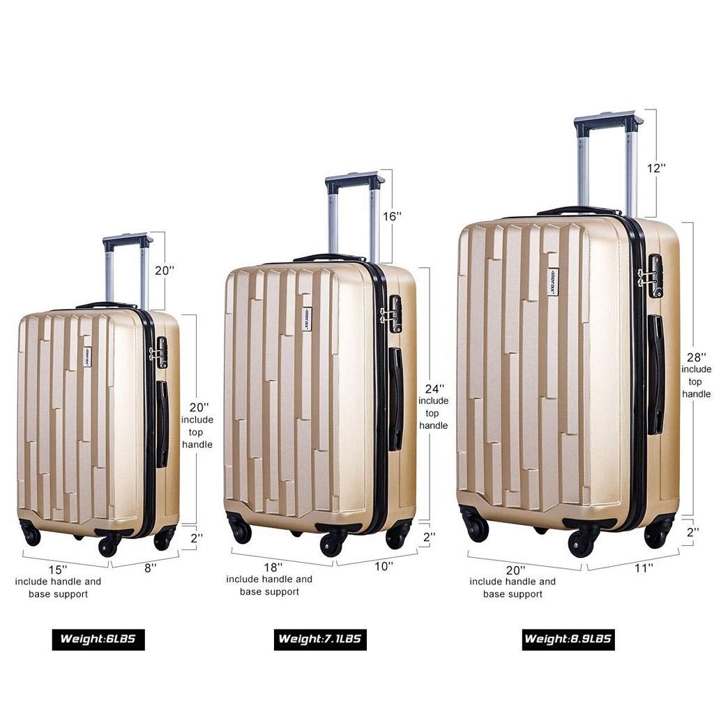 Bag Luggage Suitcase 20 Inch 24 Inch 28 Inch Lock Box Travel