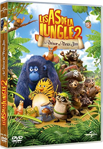 couverture de : Les as de la jungle 2  - Le tr&eacute;sor du vieux Jim