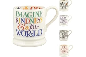 Emma Bridgewater Duża filiżanka 1/2 litra, ceramiczna filiżanka do kawy, duża - filiżanka z kamionki, cappuccino, latte, kawy, filiżanki do herbaty - piękne filiżanki, prezent urodzinowy, kubek do