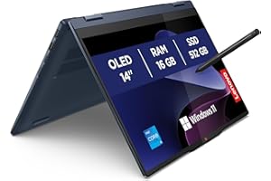 Lenovo IdeaPad 5 (2 in 1) Notebook - OLED Touch 14" WUXGA (1920x1200), Intel Core i5-13420H, 16GB RAM, 512GB SSD, Intel UHD Graphics, WiFi 6, Windows 11H, Digital Pen 2 inclusa - Cosmic Blue
