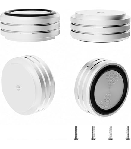 GUN METAL Aluminium Speaker Spikes M8 - Set Of 4