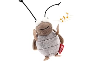 PETGEEK Gigwi - Giocattolo interattivo con piume di gatto, giocattolo di peluche per gatti e gatti