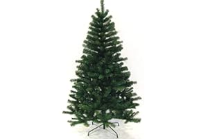 RAXTER Classic Artificial Realistic Natural Branches Pine Christmas Tree Xmas Green-Unlit 4FT, 5FT, 6FT,7FT