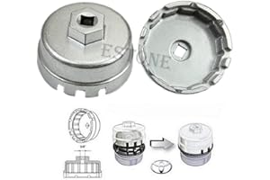 CHEYLIZI Clé à molette en aluminium pour filtre à huile T-oyota P-rius C-orolla Rav4 Auris