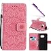 Produktbild Samsung Galaxy S7 Edge Hülle Samsung Galaxy S7 Edge Tasche Leder Cover COTDINFOR Protective Standing Hülle Sunflower Geprägte Mobile Hülle schützen Haut Leder Hülle für Samsung Galaxy S7 Edge Tasche Hülle für Samsung Galaxy S7 Edge Flip Schutzhülle Zubehör Lederhülle mit Cover PU Leder Handytasche im Bookstyle Stand Funktion Kartenfächer Magnet Etui Schale Anti-Vibration kratzfest Pink Sunflower KT