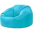 Bean Bag Bazaar Kingston Outdoor Bean Bag, Aqua Blue, Water Resistant Fabric, Large Beanbag with Filling Included, Floor Chair, Garden Chair, Outdoor Seating, Garden Furniture