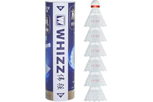 BAIHUALIN WHiZZ Shuttlecocks Badminton Durable Nylon Shuttles for Indoor Outdoor Recreational Game Practice Sports