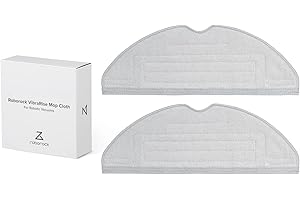 roborock Accesorios Originales VibraRise para S8/S8 +/S8 Pro ultra/S7/S7 Maxv/S7 Maxv Ultra/S7 MAX Ultra/S7 Pro Ultra Robot Aspirador Pack of 2 (Gris)