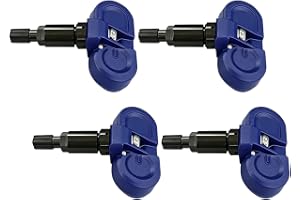 MORESENSOR TPMS-sensor 4-pack, direkt ersättning för Tesla modell 3/Y (okt 2020+), modell X/S (juni 2021+), OEM 1490701-01-C
