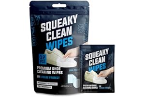 CREASE PROTECT Lingettes nettoyantes chaussures – Lingettes de nettoyage multifonctions pour toutes chaussures | Qualité supérieure | Gardez vos chaussures comme neuves | Emballées