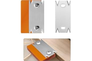 GD HUA Taglierina per bordi impiallacciati, tagliabordi, tagliabordi, affettatrice antiscivolo, legno Edge Banding Trimmer con 1 lama di ricambio, tagliabordi legno PVC ABS (arancione)