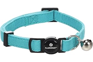Flamingo Gato Collar Lomi Azul Claro 20-35cm 10mm