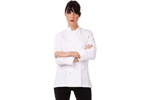 Chef Works Le Mans Chef Coat Abrigo de chef Mujer (Pack de 1)