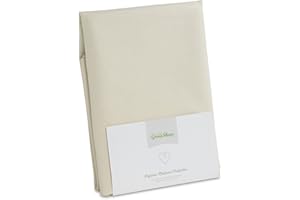 The Little Green Sheep Matratzenschoner Wasserdicht - 90x190 cm Bio-Baumwolle, Wasserdicht und Saugstark, Anti-Hausstaubmilbensperre, Pflegeleicht