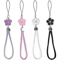 Koonafy Ciondolo per Cellulare Estetico Y2K Rosa Farfalla Fiocco Nodo Cordino a Mano Catena per Cellulare Anti-smarrimento Ciondolo Zaino Portafoglio Fotocamera Decorazione