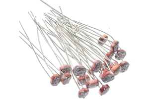 Hailege 100pcs 5528 Fotoresistore Resistore fotosensibile Resistore dipendente dalla luce 5MM 5528 Fotoresistore