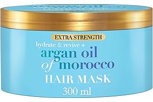 OGX Aceite de Argán de Marruecos Mascarilla Capilar para Cabello Dañado 300ml