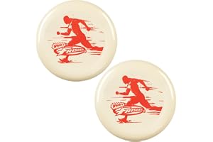 Wham-O Frisbee All Sport flygande skiva 140 g, 25 cm hållbar sportskiva med halkfritt grepp för utomhus strand bakgårdsspel
