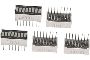 Aexit 5 Pcs 16 Pins DIP 8 Segment Red LED Bar Display Digital Tube 10x20mm (3fb20eb277e136862ea3b7c871a9a76c)