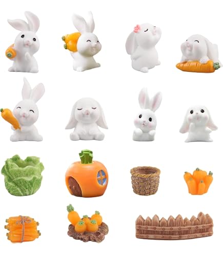 Figurines Cochons Porte-Bonheur - 16 Pièces En Résine Pour Déco DIY, Gâteau Ou Jardin