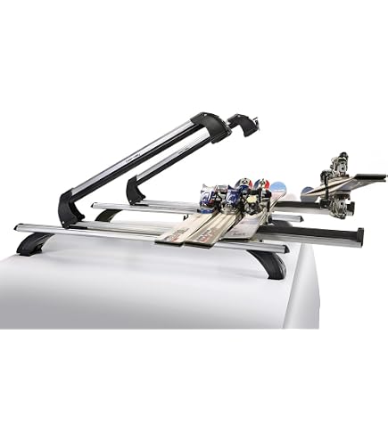 Portasci e portasnowboard da tetto (4 PAIA SCI/ 2 BOARD) - Autoshop