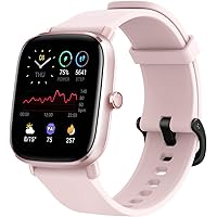 Amazfit Smartwatch GTS 2 Mini Fitness Uhr 1.55 Zoll AMOLED Display, GPS Aktivitätstracker, Alexa, 5 ATM, Überwachung der Herz